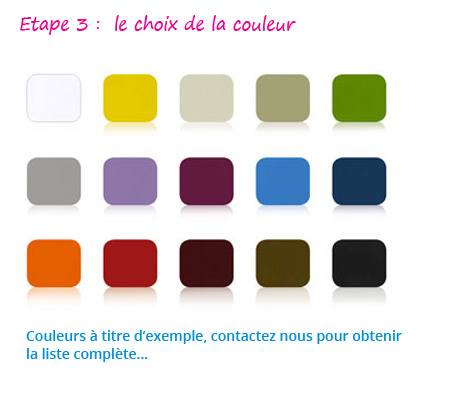 Portes de garage sectionnelles couleurs